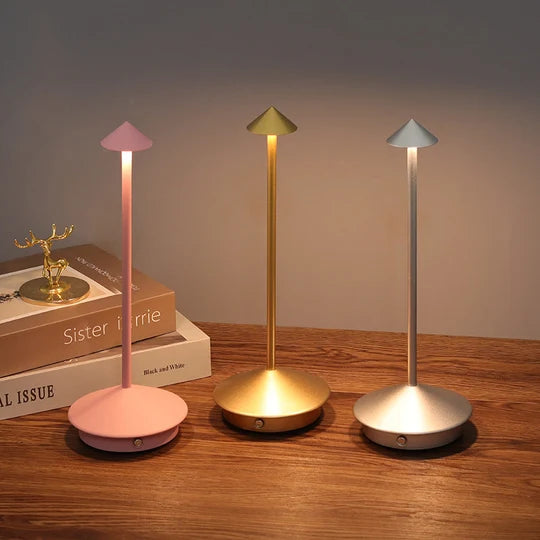 Elegant Cordless Rechargeable LED Table Lamp